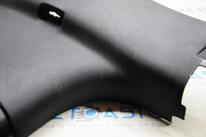 Lower left center pillar trim for Dodge Dart 13-16, black, scratches