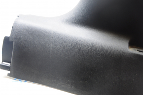 Lower left center pillar trim for Dodge Dart 13-16, black, scratches