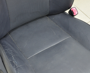 Passenger seat Lexus GS300 GS350 GS430 GS450h 06-07 without airbag, electric, heated, ventilated, black leather, scratches, cracked leather