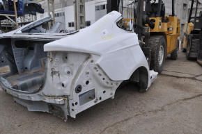 Quarter wing rear right Ford Fusion mk5 13-20 on the body, white, pokes