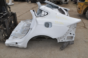 Quarter wing rear left Ford Fusion mk5 13-20 on the body, white, pokes