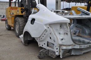 Quarter wing rear left Ford Fusion mk5 13-20 on the body, white, pokes