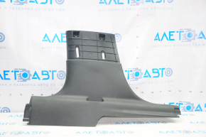 Center pillar trim lower left Dodge Dart 13-16 black, scratches