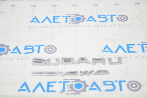 Emblem inscription SUBARU SYMMETRICAL AWD trunk door Subaru Forester 19-24 SK