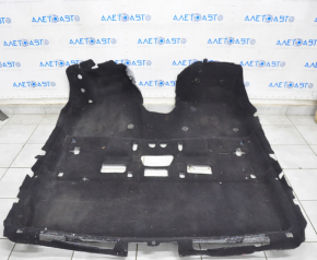 Tesla Model S 12-15 pre-rest floor covering black, for cleaning