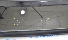 Bare rear bumper Lexus GS300 GS350 GS430 GS450h 06-07 for parking sensors black no plugs, broken fasteners, scratches, painted