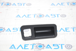 Left Trunk Door Closing Handle Tesla Model S 12-21 Black, Under Button