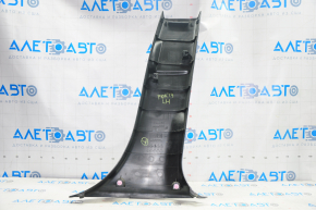 Center pillar trim lower left Subaru Forester 14-18 SJ black, scratches