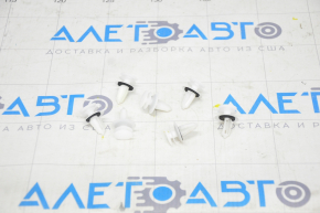 Clips for door trim, front left card, 7 pcs. Tesla Model S 12-15 pre-restyling, type 2
