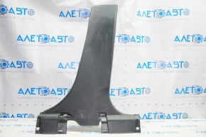 Center pillar trim lower right Mitsubishi Outlander 14-22 black, without plug, scratches