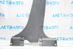 Center pillar trim lower right Mitsubishi Outlander 14-22 black, without plug, scratches