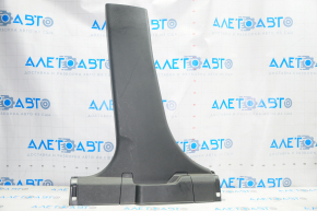 Center pillar trim lower left Mitsubishi Outlander 14-22 black, scratches