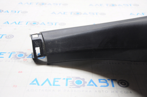Center pillar trim lower left Acura MDX 14-20 black, scratches