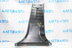 Center pillar trim lower left Acura MDX 14-20 black, scratch