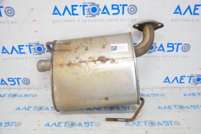 Muffler rear part with barrel Subaru Forester 19-24 SK without nozzle, dented