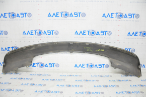 Tesla Model S 12-15 pre-restoration rear bumper lip, scratches, broken mount