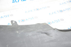Tesla Model S 12-15 pre-restoration rear bumper lip, scratches, broken mount