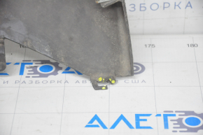 Tesla Model S 12-15 pre-restoration rear bumper lip, scratches, broken mount