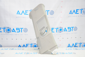 Rear pillar trim left Audi Q7 4L 10-15 with rear heater, under belt, gray, for dry cleaning
