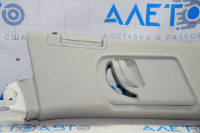 Rear pillar trim left Audi Q7 4L 10-15 with rear heater, under belt, gray, for dry cleaning