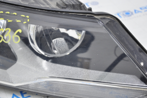 Headlight front right VW Tiguan 12-18 rest halogen sand, for polishing