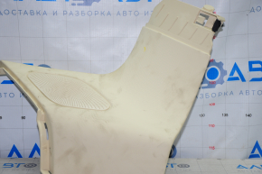 Rear pillar trim behind the window left Audi Q5 8R 09-17 beige under the speaker, for dry cleaning