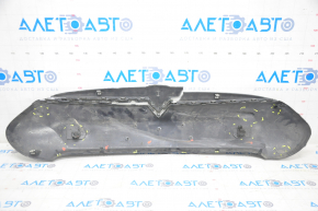 Radiator grill assembly Tesla Model S 12-15 pre-restoration for parking sensors, broken, tears, broken fasteners, missing fragments