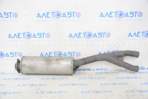 Exhaust line, middle section of Lexus GS450h 06-07, catalytic converters sawed off