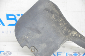 Rear left threshold plug Tesla Model S 12-15 pre-restoration, structure, worn, scratches