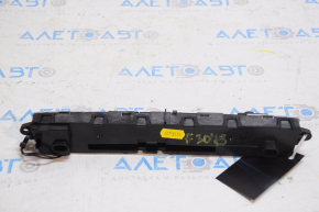 Central control panel BMW 3 F30 12-18 chrome, for navigation, cracks on buttons