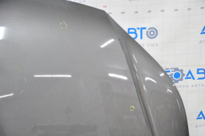 The hood is bare VW Tiguan 09-18 graphite LD7R dented, bumps, chips