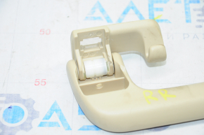 Ceiling handle rear right Audi A4 B8 08-16 sedan, beige, scratches, without plugs