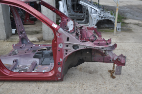 Quarter front right Subaru Forester 19-24 SK on the body, red