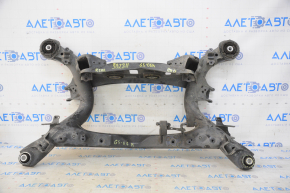 Rear subframe Lexus GS350 GS430 GS450h 06-11 cracked 1 subframe S/B, torn 2 gearbox S/B
