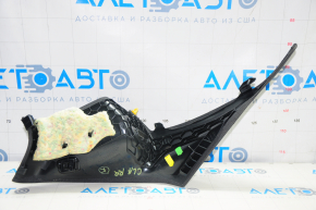 Right rear pillar trim Mercedes CLA 14-19 black, cut, fabric peeled off