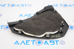 Front panel trim right side Tesla Model X 16-21 black