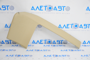 Tesla Model X 16-21 glove compartment front panel trim beige, tear, worn