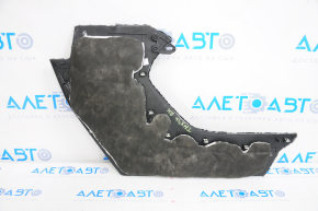 Side console tunnel trim right Tesla Model X 16-21 black