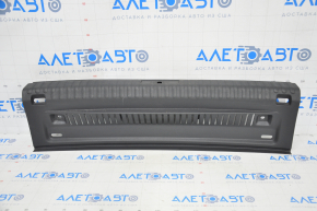 VW Tiguan 09-18 trunk opening trim black scratches, rubbed