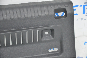 VW Tiguan 09-18 trunk opening trim black scratches, rubbed