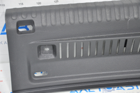 VW Tiguan 09-18 trunk opening trim black scratches, rubbed