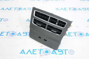 Tesla Model X 16-21 Center Console Air Vent with Trim, Black, Scratch