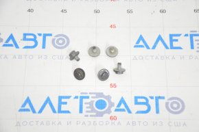 Front left wing mounting bolts 6 pcs VW Tiguan 09-17
