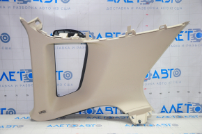 Upper left rear pillar trim VW Tiguan 09-17 beige, without plug