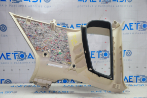 Upper left rear pillar trim VW Tiguan 09-17 beige, without plug