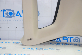 Upper left rear pillar trim VW Tiguan 09-17 beige, without plug