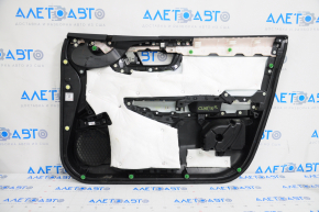 Door trim card front left Honda Clarity 18-21 usa black, worn