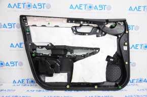 Door trim card front right Honda Clarity 18-21 usa black, worn