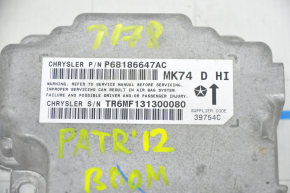 SRS airbag module computer airbags Jeep Patriot 11-14 for re-stitching