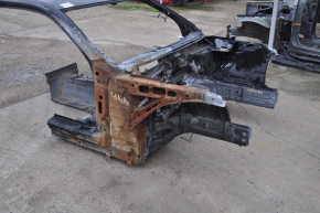 Front right quarter Chevrolet Camaro 16- coupe, on the body, burnt, crack in the glass